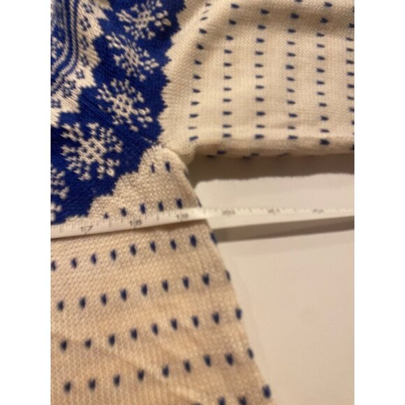 Vintage Appleseed's Fair Isle Nordic High Neck Sweater Women's Petite Size M - Picture 6 of 7